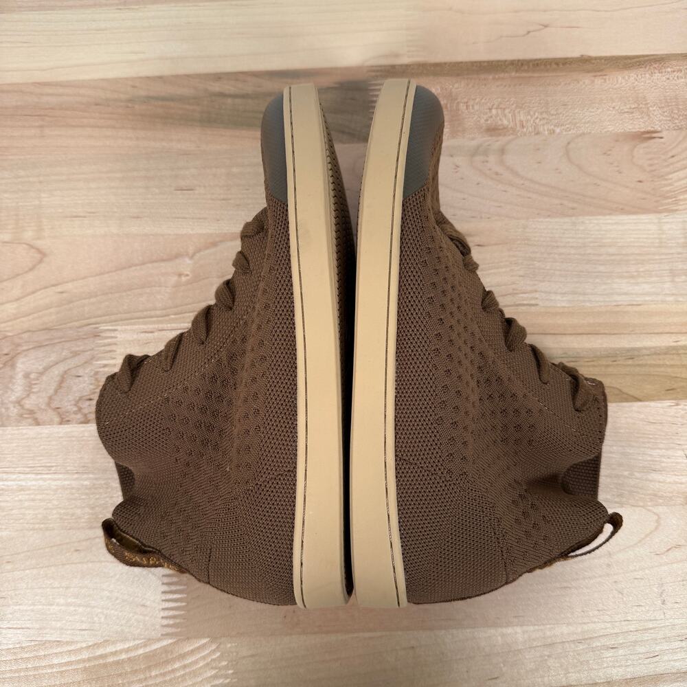 SUAVS The Legacy High Top Sneakers Timber Brown Knit Shoes Women’s 8 Casual - Picture 4 of 8